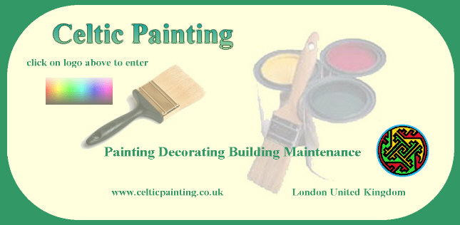  Celtic Painting, UK professional painters and decorators offering quality internal and external painting, decorating and refurbishment services for domestic or commercial clients for the London area.